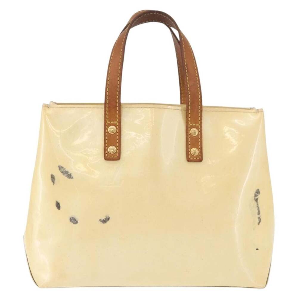 Louis Vuitton Monogram Vernis Reade PM Handbag White